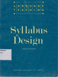 Image of Pend. Bahasa Inggris. Syllabus Design