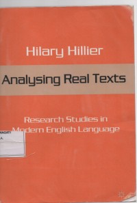 Image of Pend. Bahasa Inggris. Analysing Real Texts