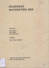 Image of Pend. Matematika. Pelengkap Matematika SMA