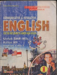 Image of Pend. Bahasa Inggris. Communicative & Interactive English
