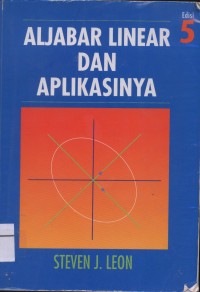 Image of Pend. Matematika. Aljabar Linier dan Aplikasinya.