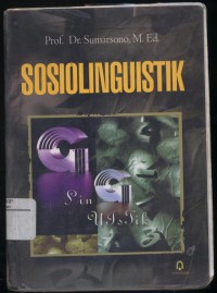 Image of Pend.Bahasa dan Sastra Indonesia.Sosiolinguistik