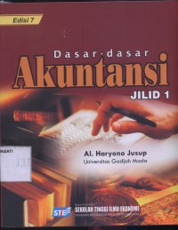 Image of Pend.Ekonomi.Dasar Dasar Akuntansi Jilid 1