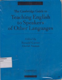 Image of Pend.Bahasa Inggris.The cambridge guide to Teaching English to speakers of other Language