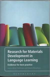 Image of Pend. Bahasa Inggris. Research for materials development in language learning