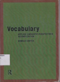 Image of Pend. Bahasa Inggris. Vocabulary: Applied linguistic perspectives