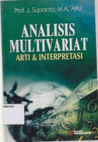 Image of Pend. Matematika. Analisis Multivariat; arti & interpretasi