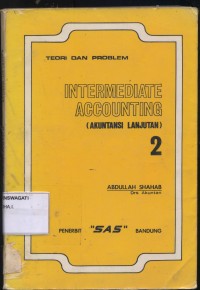 Image of Pend. Ekonomi. Teori dan Problem Intermediate Accounting (Akuntansi Lanjutan) Jilid 2
